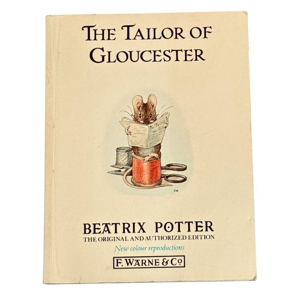 The Tailor of Gloucester by Beatrix Porter Hardcover Classic Vintage Book.